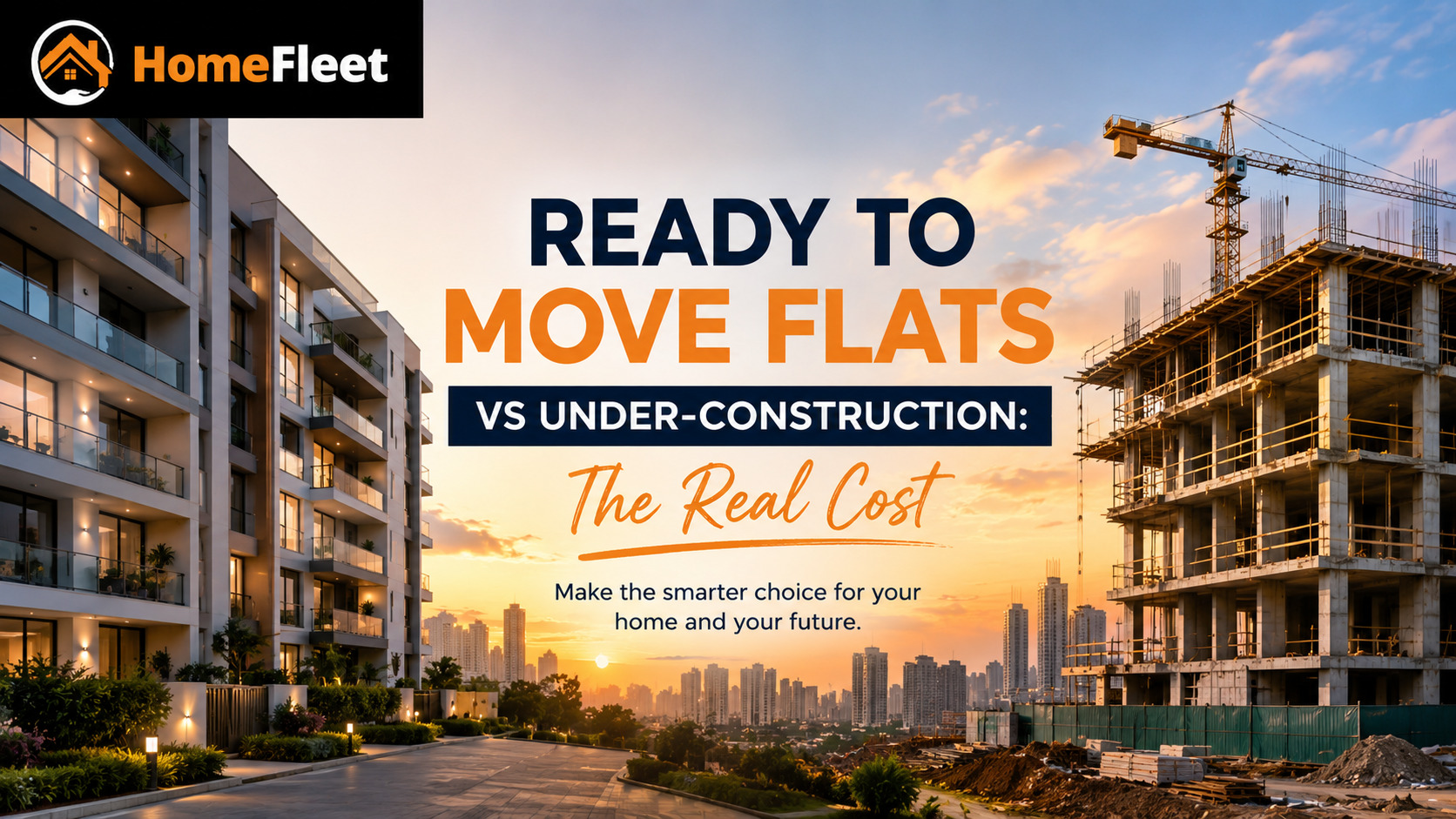  Ready to Move Flats vs Under-Construction homes and their real costs